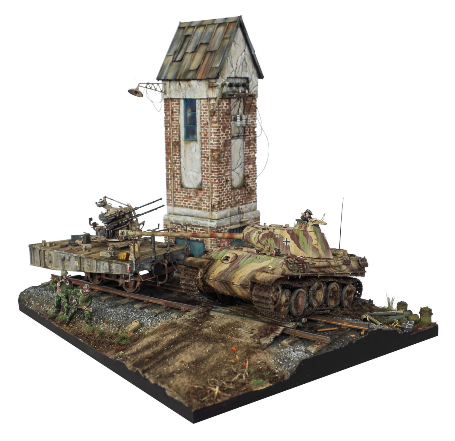 Railroad Crossing [Diorama Base] – product image