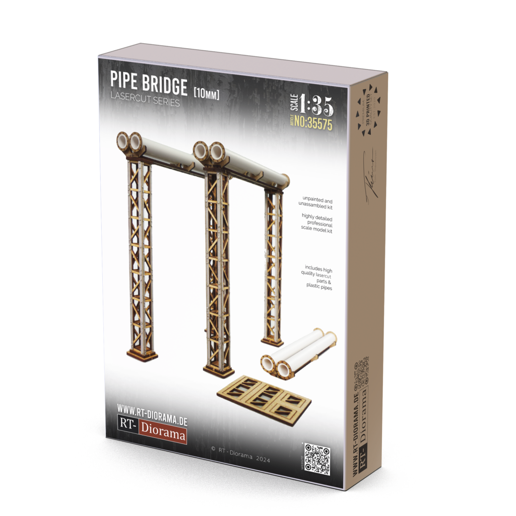 Pipe Bridge 10mm - RT-Diorama