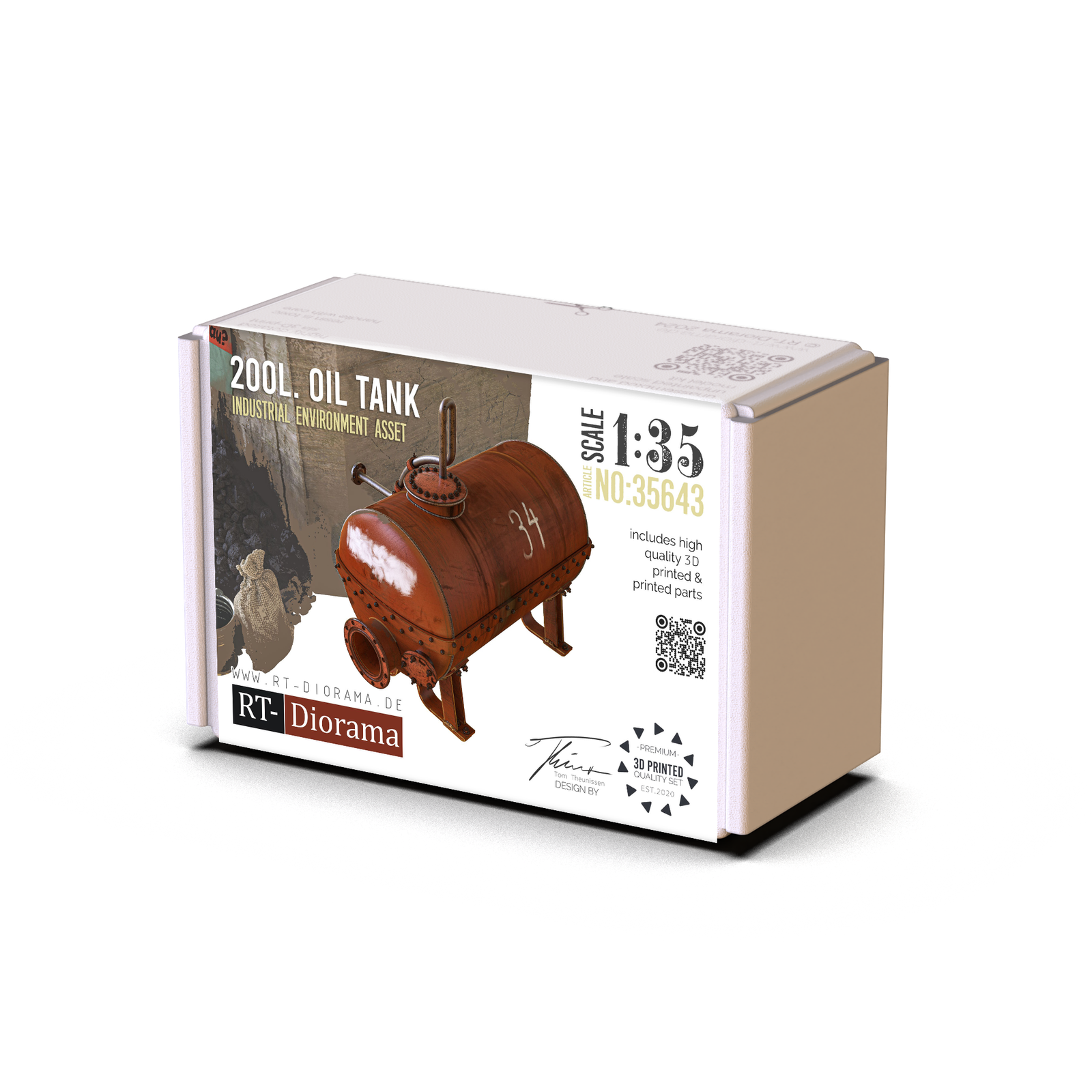 200L Oil Tank