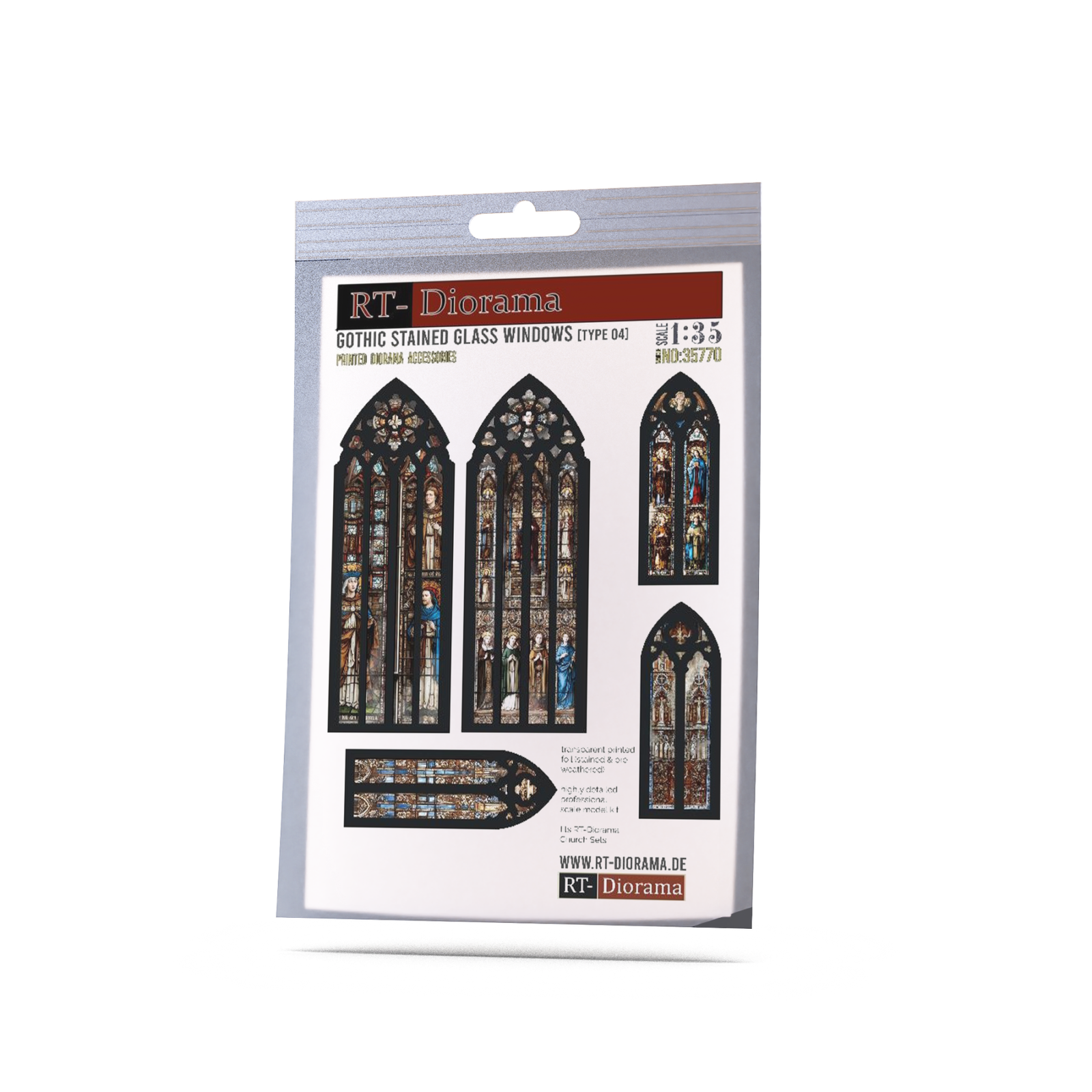 Gothic stained glass windows (Typ4)