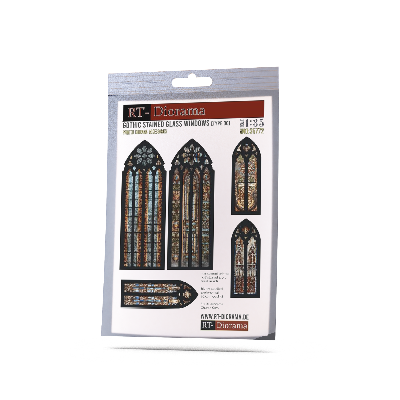 Gothic stained glass windows (Typ6)