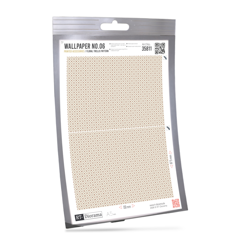 Wallpaper No.06 – Floral Trellis Pattern