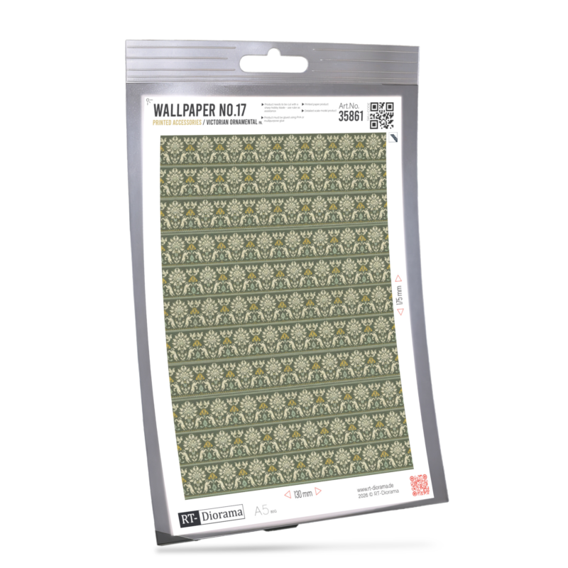 Wallpaper No.17 – Victorian Ornamental Pattern