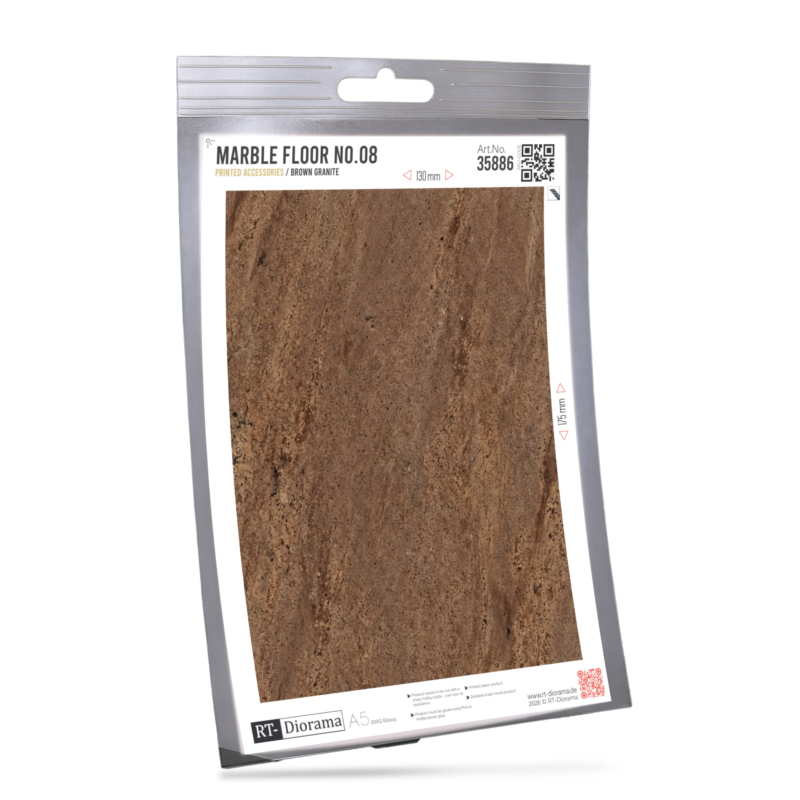 Marble Floor No.08 – Brown Granite