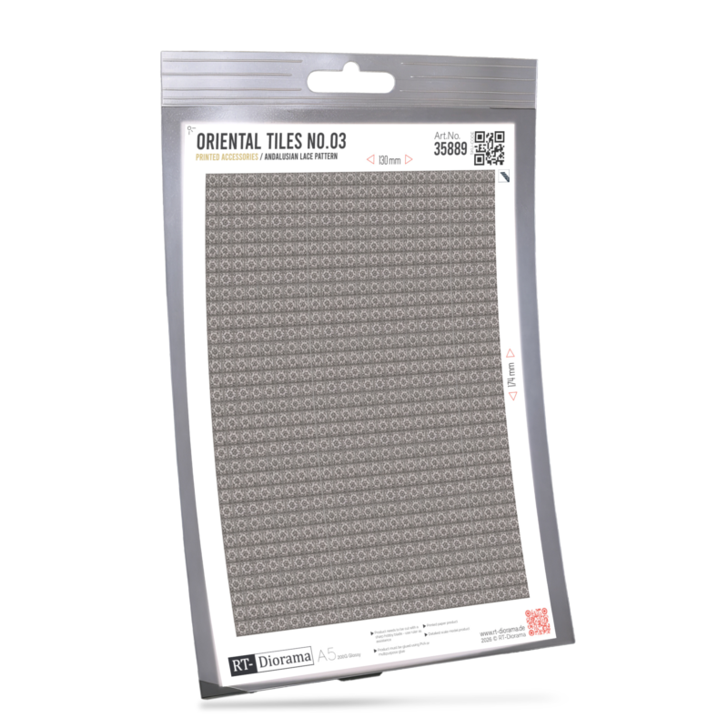 Oriental Tiles No.03 – Andalusian Lace Pattern