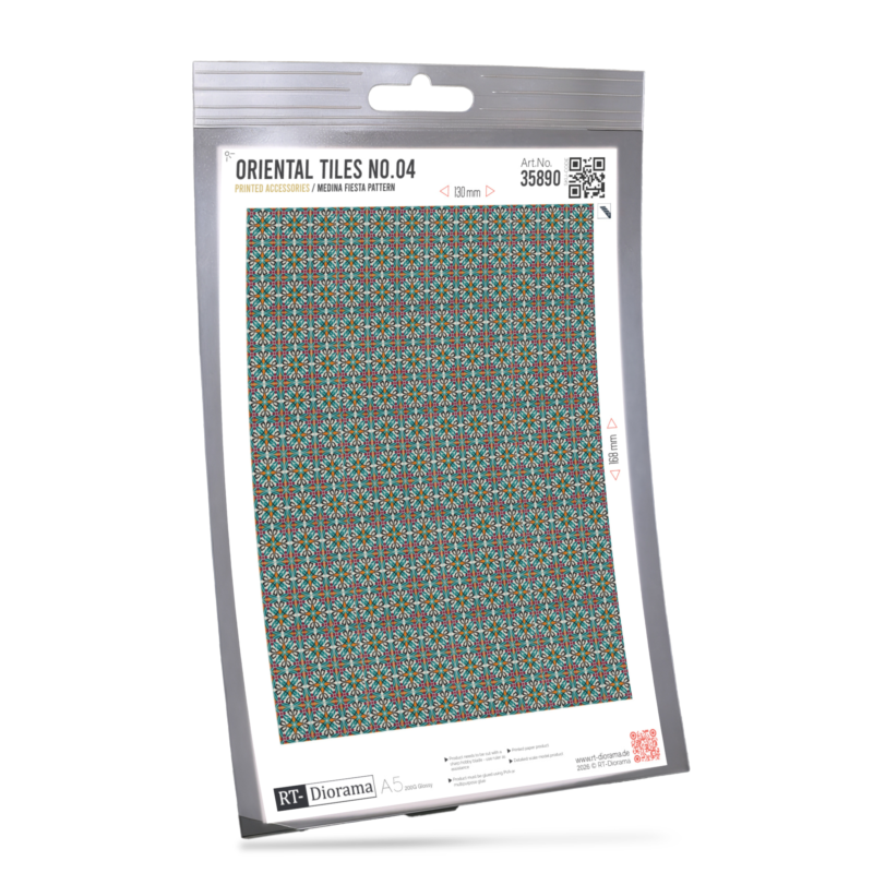 Oriental Tiles No.04 – Medina Fiesta Pattern