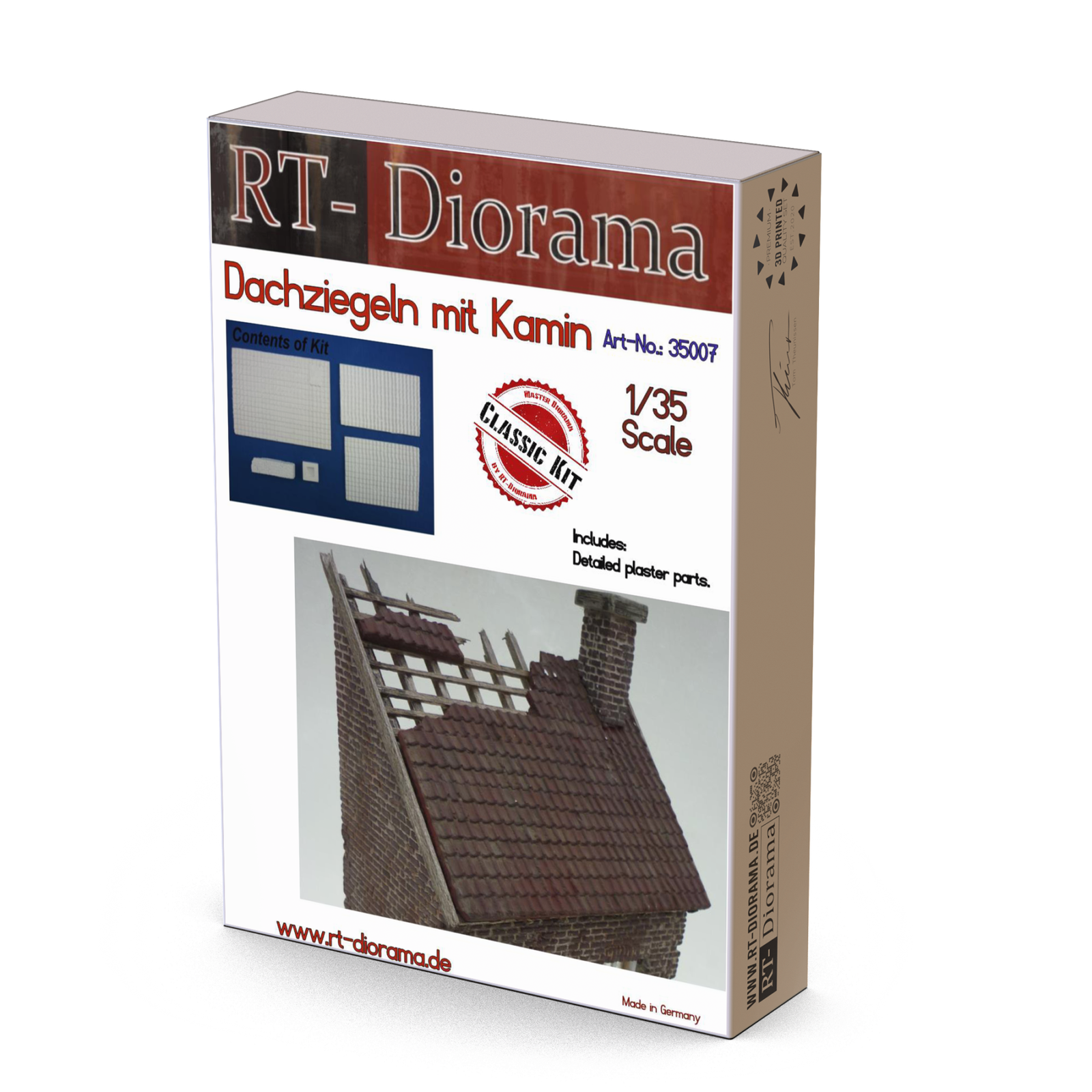 Rooftiles with Chimney – product image