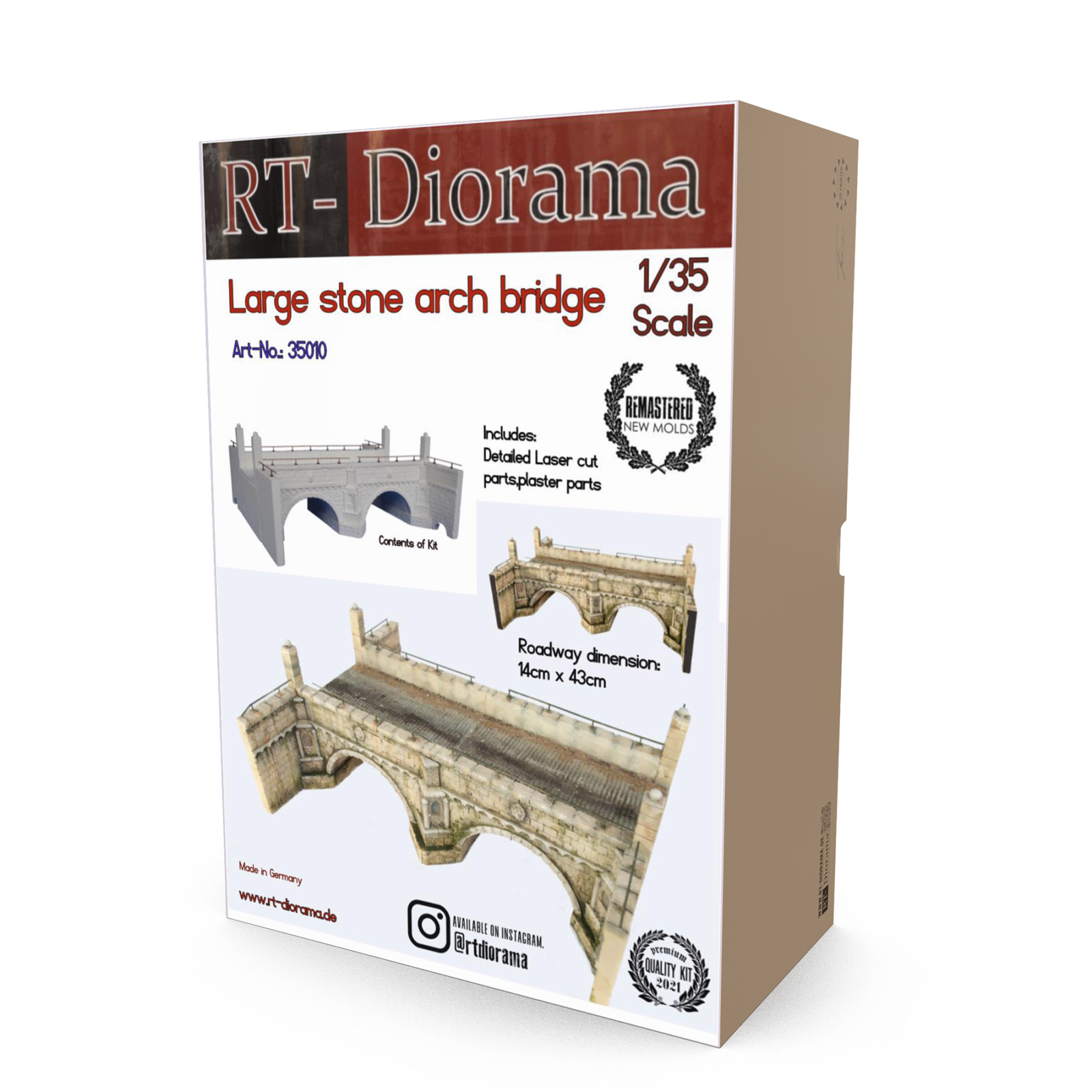 Large Stone Arch Bridge – product image