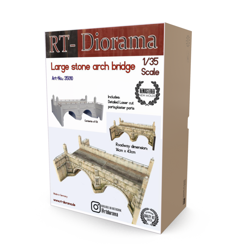 Large Stone Arch Bridge – product image