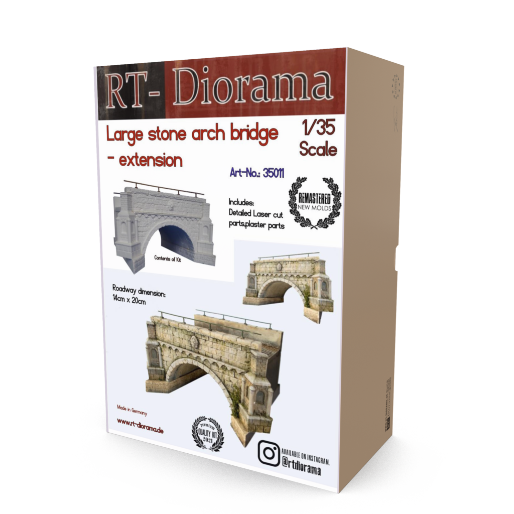 Large Stone Arch Bridge Extension – product image