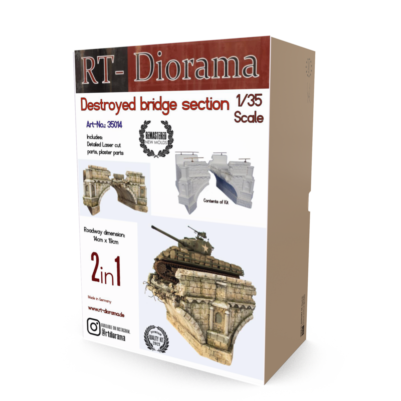Destroyed Bridge Section – product image