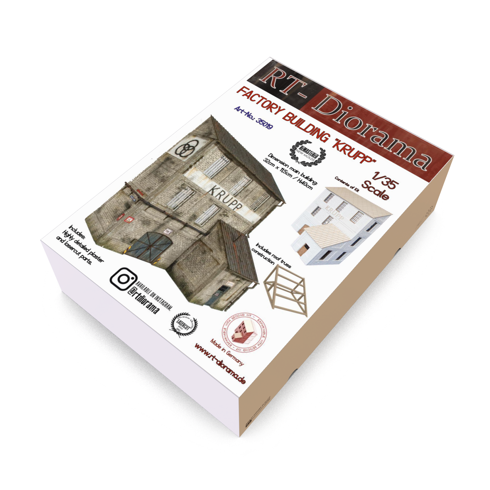 Factory Building „Krupp“ (Modular System) – product image