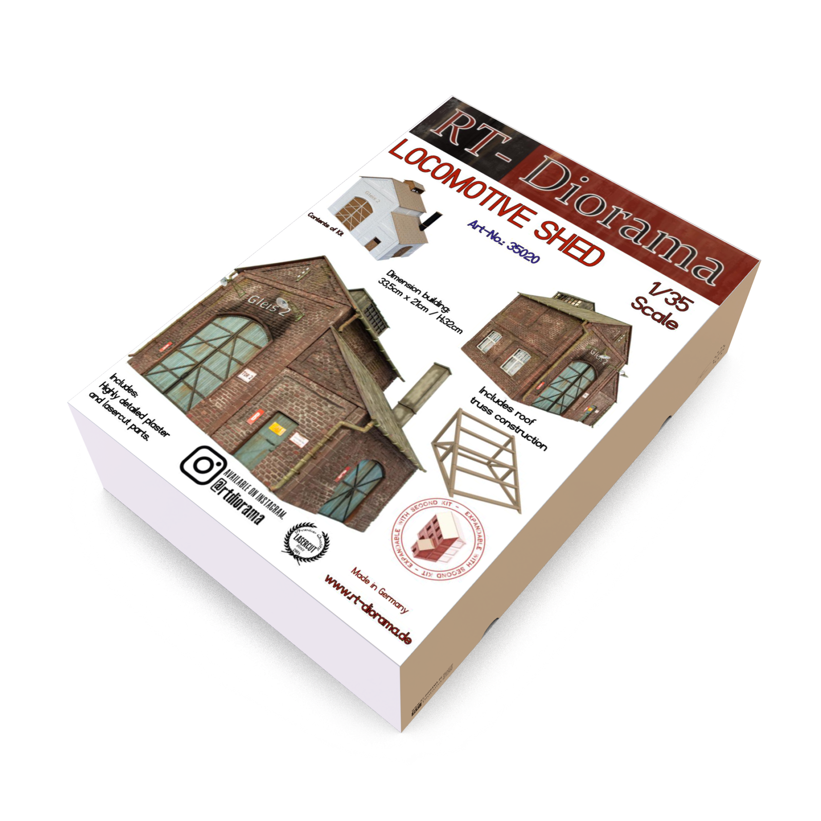 Locomotive Shed (Modular System) – product image