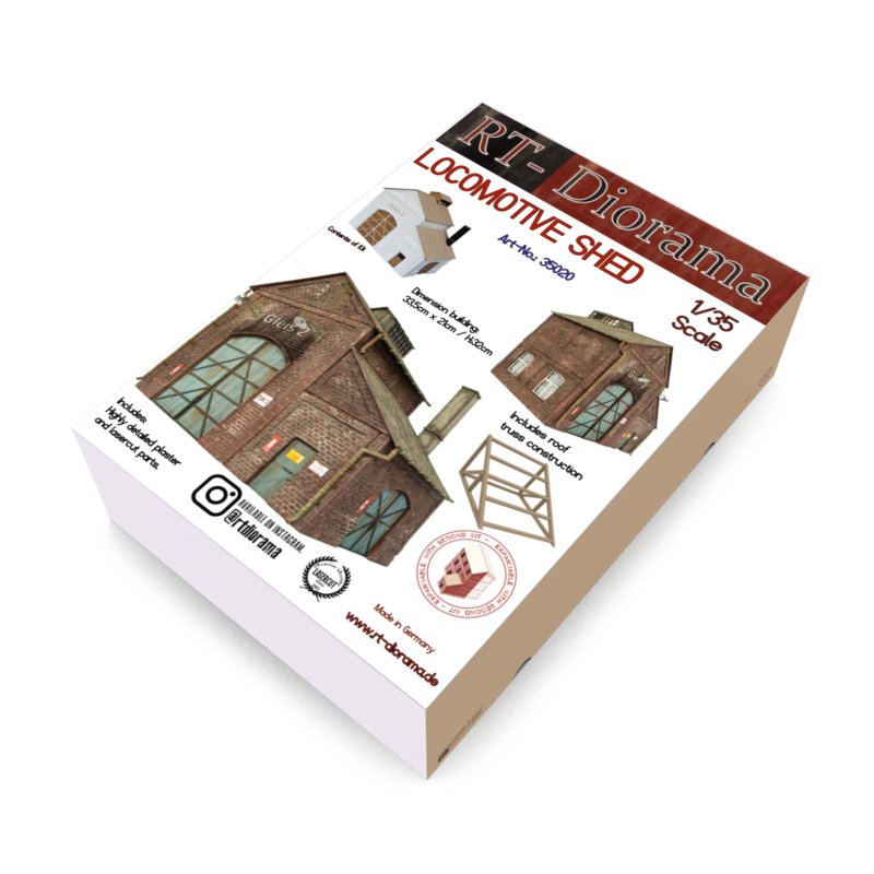 Locomotive Shed (Modular System) – product image