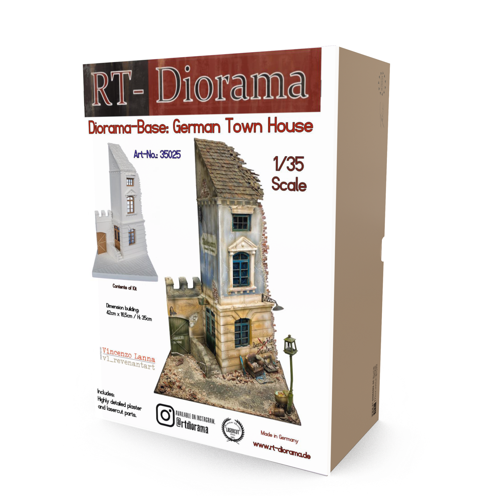 German Town House [Diorama Base] – product image