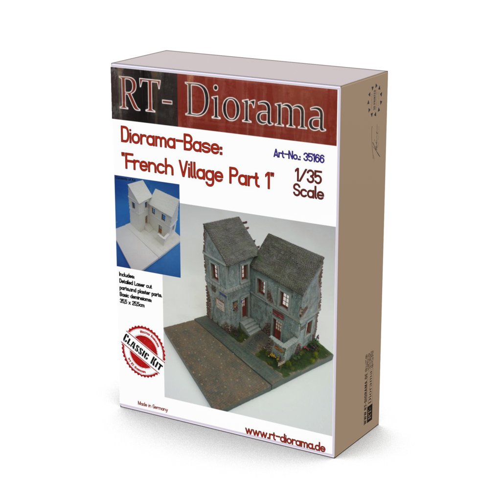 French Village Part1 [Diorama Base] – product image