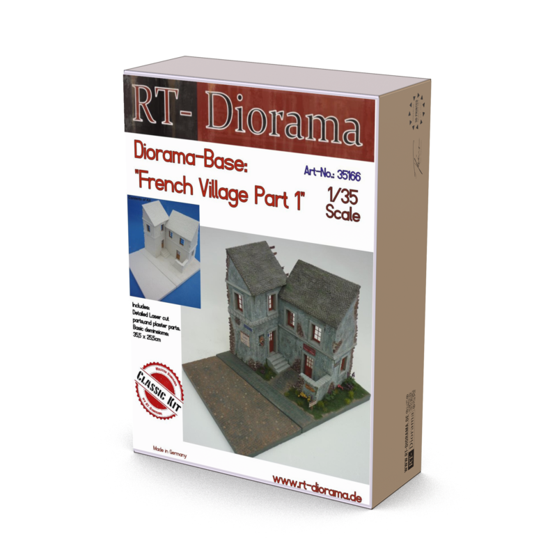French Village Part1 [Diorama Base] – product image