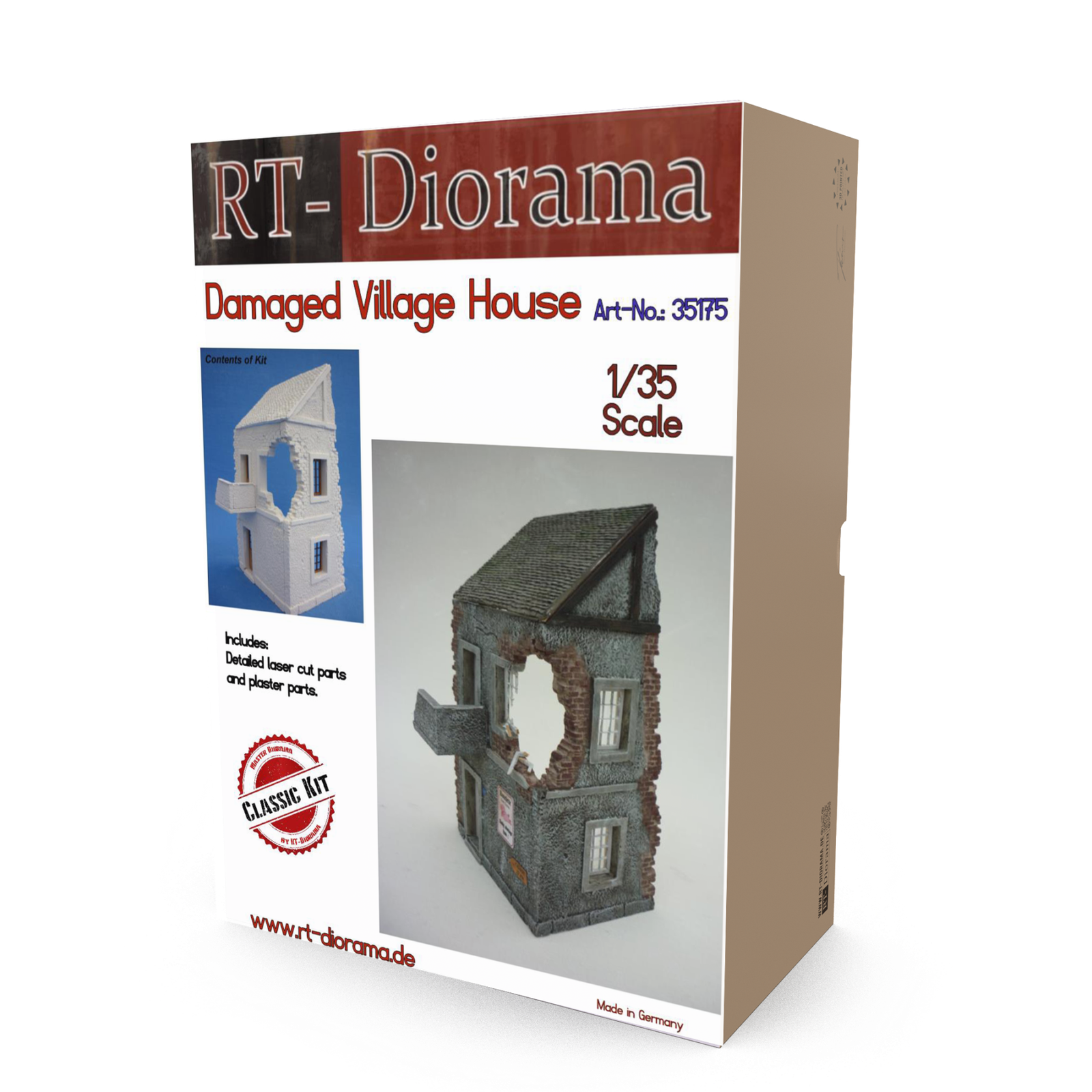 Damaged Village House – product image