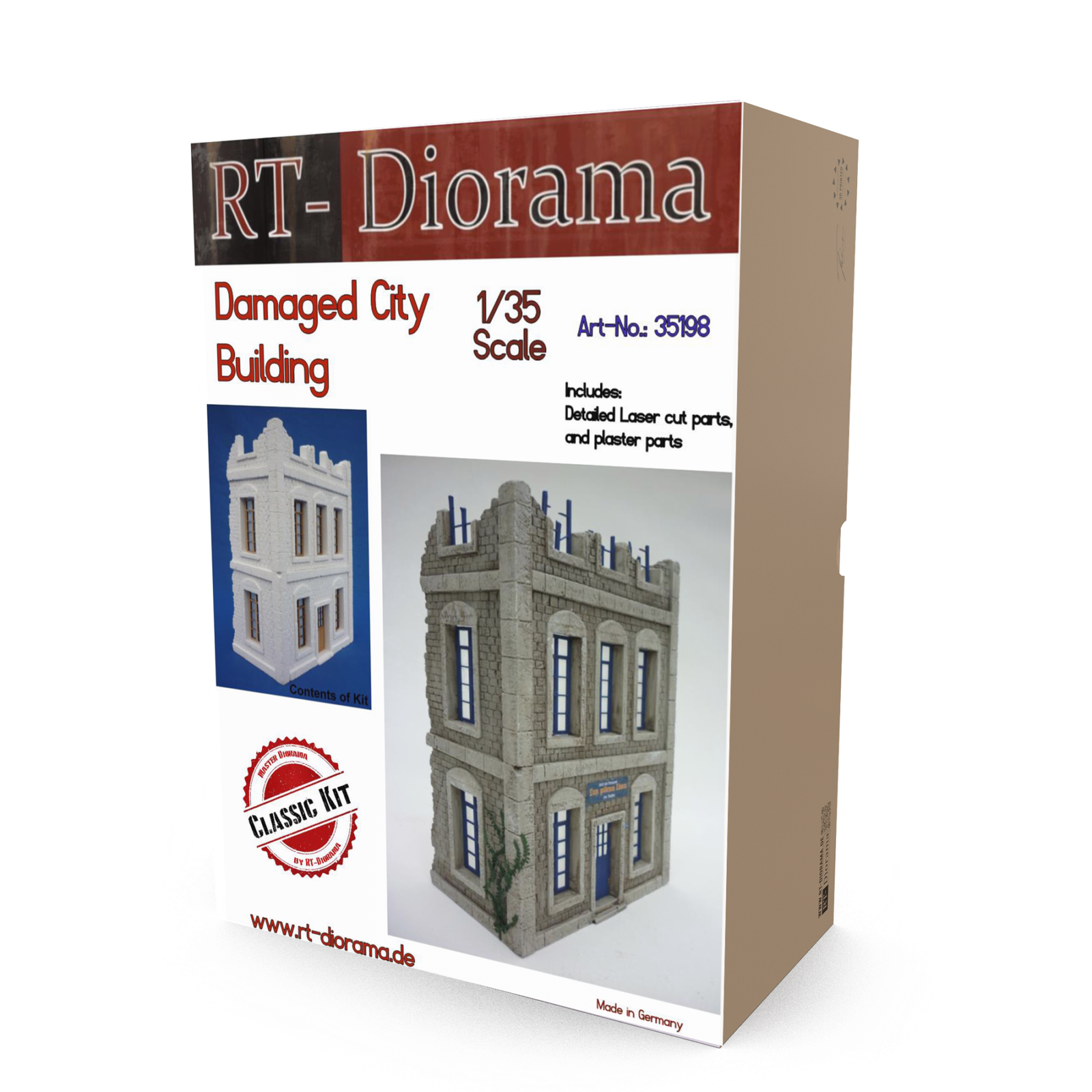 Damaged City Building – product image