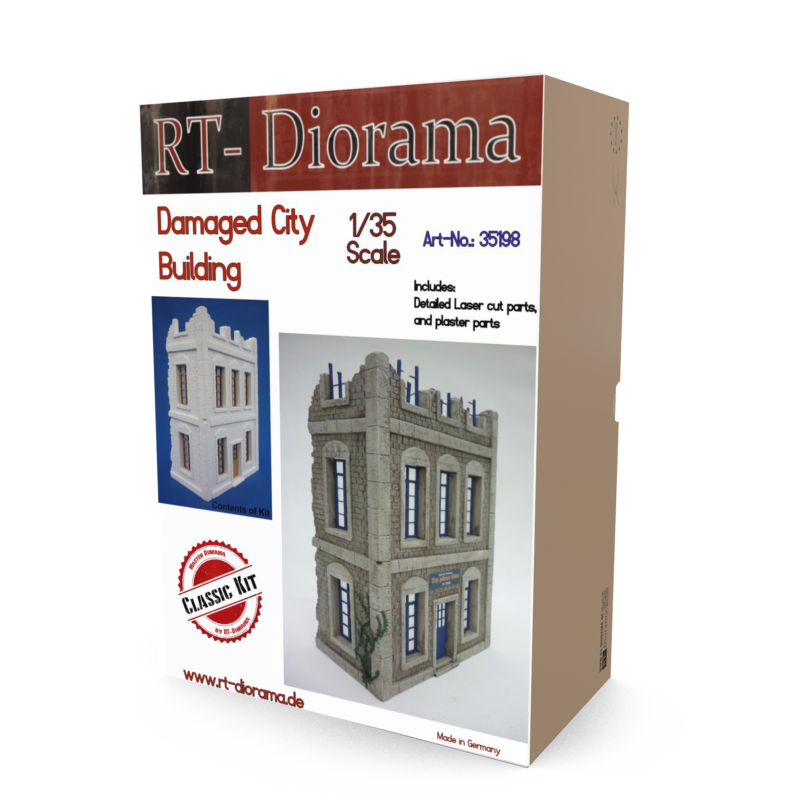 Damaged City Building – product image
