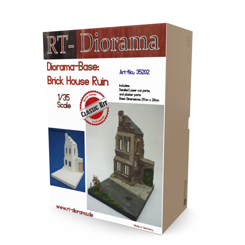 Brick House Ruin [Diorama Base] – product image