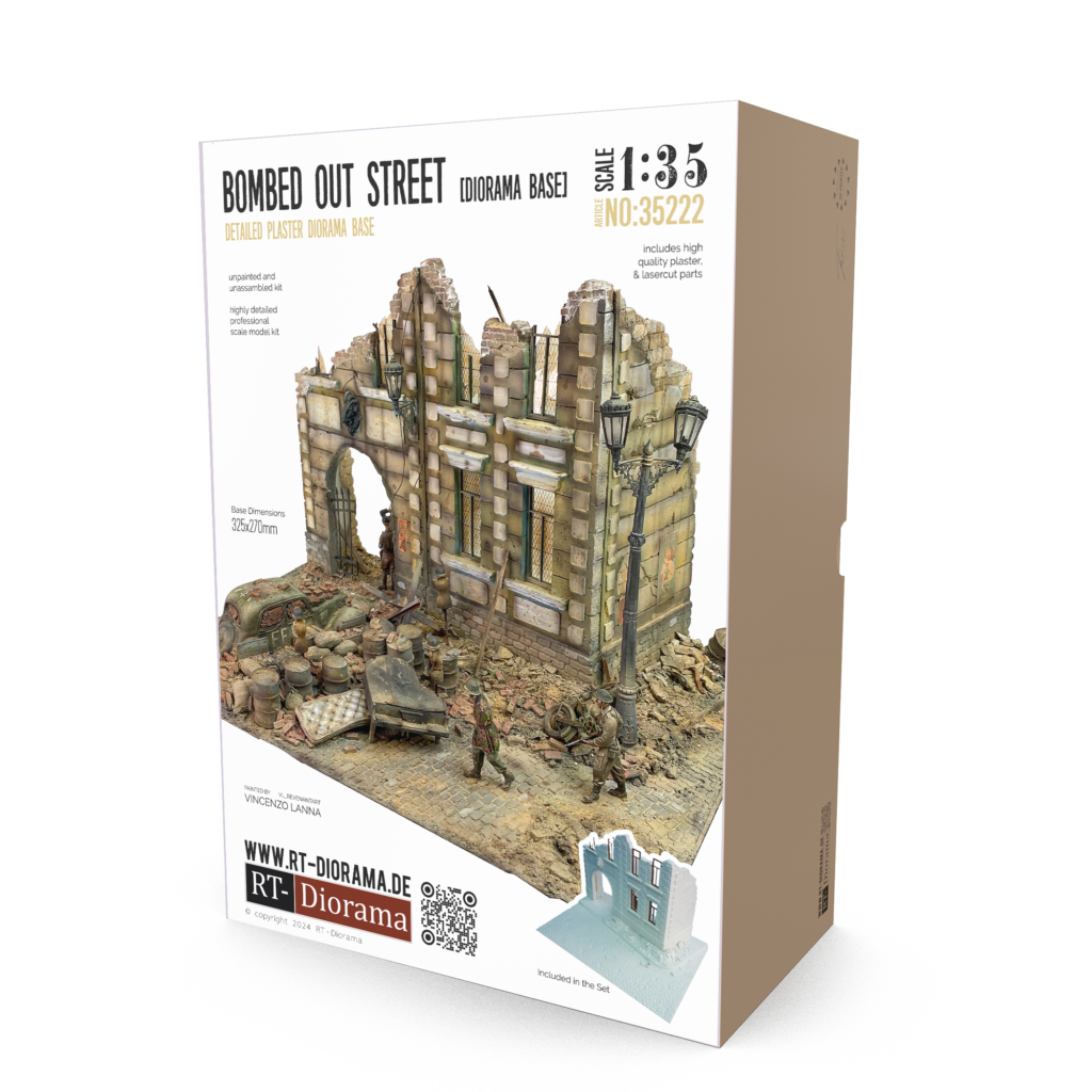 Bombed out Street [Diorama Base] – product image