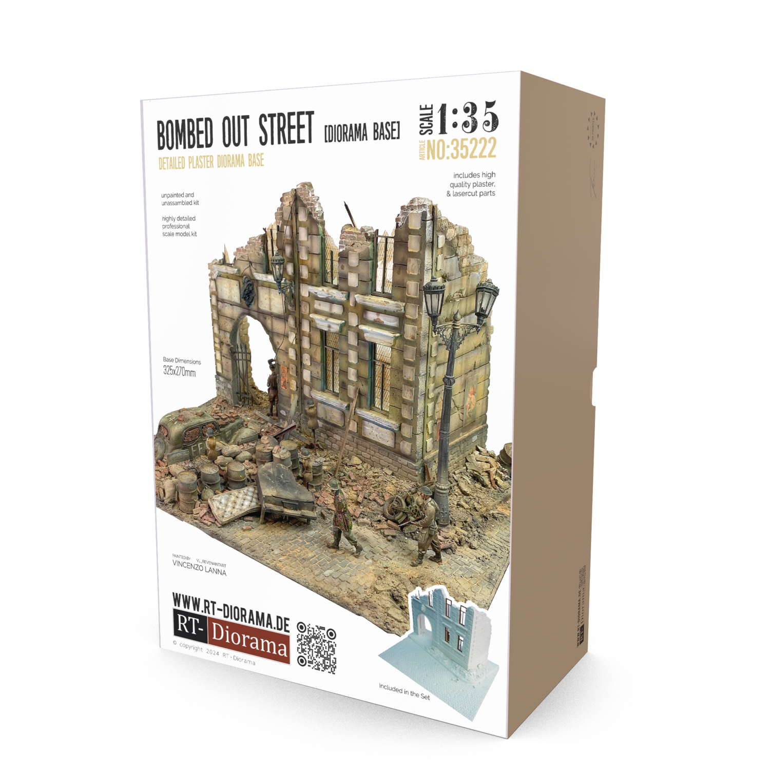 Bombed out Street [Diorama Base] – product image
