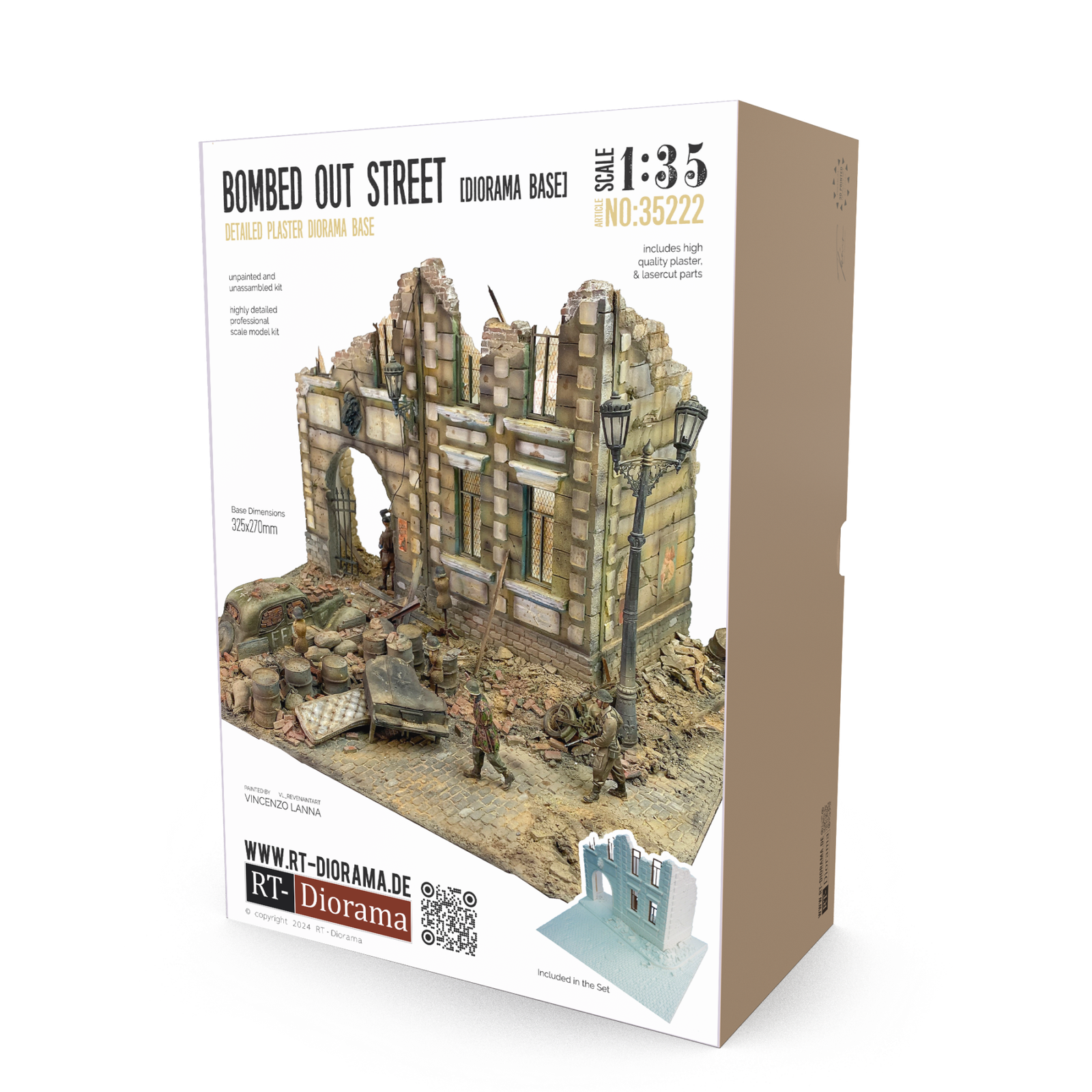 Bombed out Street [Diorama Base] – product image