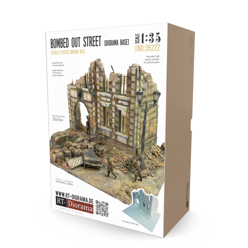 Bombed out Street [Diorama Base] – product image