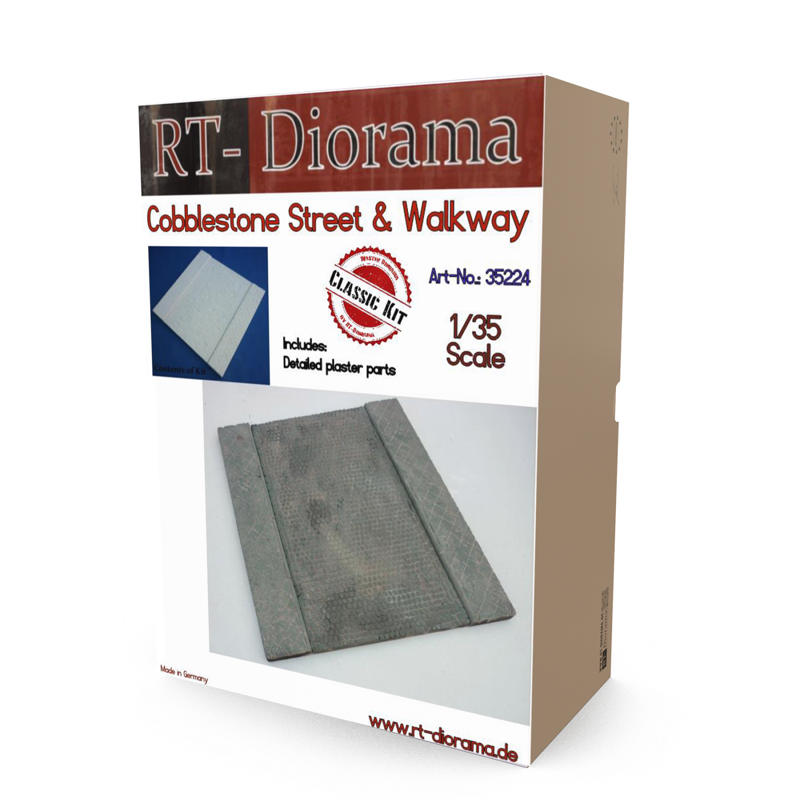 Cobblestone Street & Walkway – product image