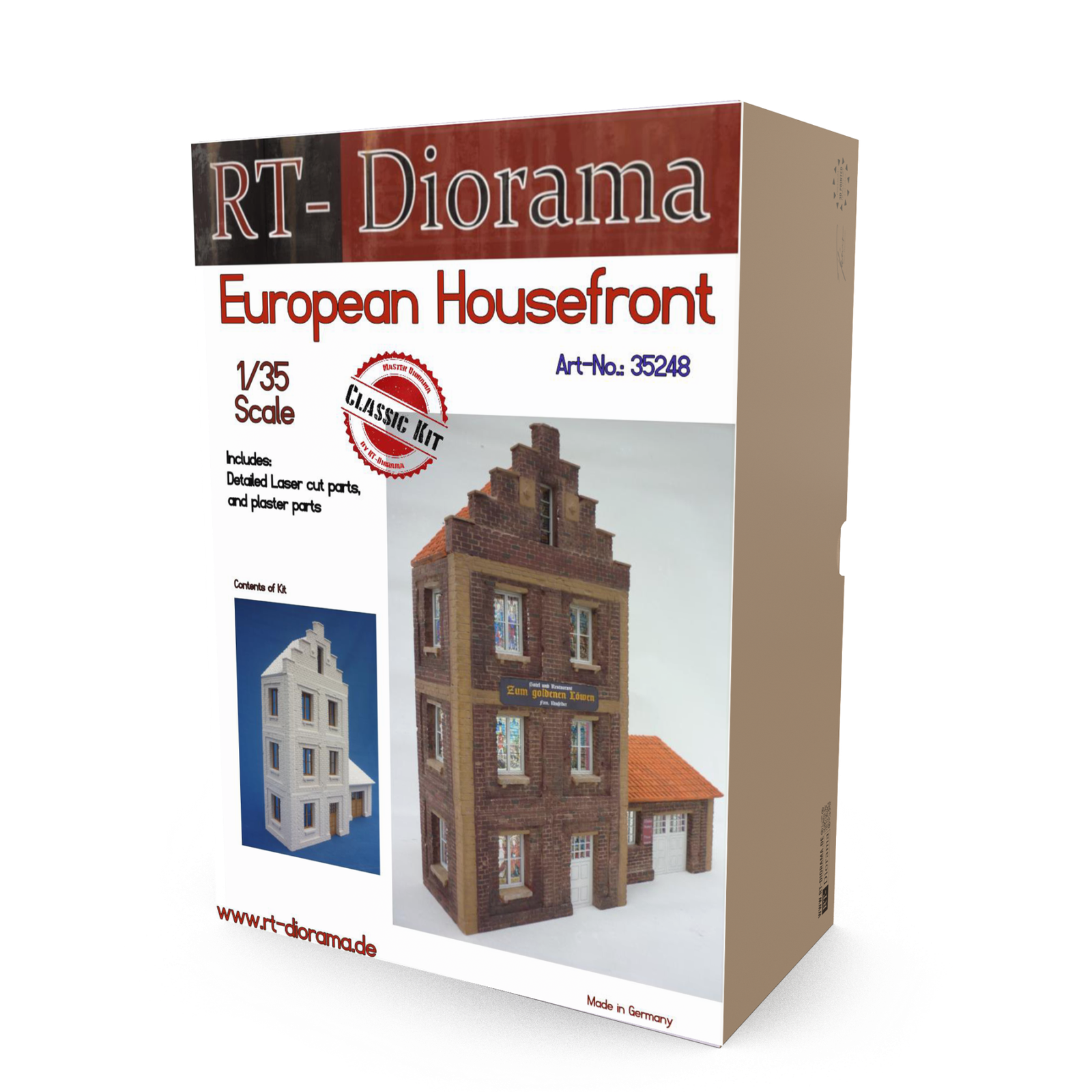 European House Front (Modular System) – product image