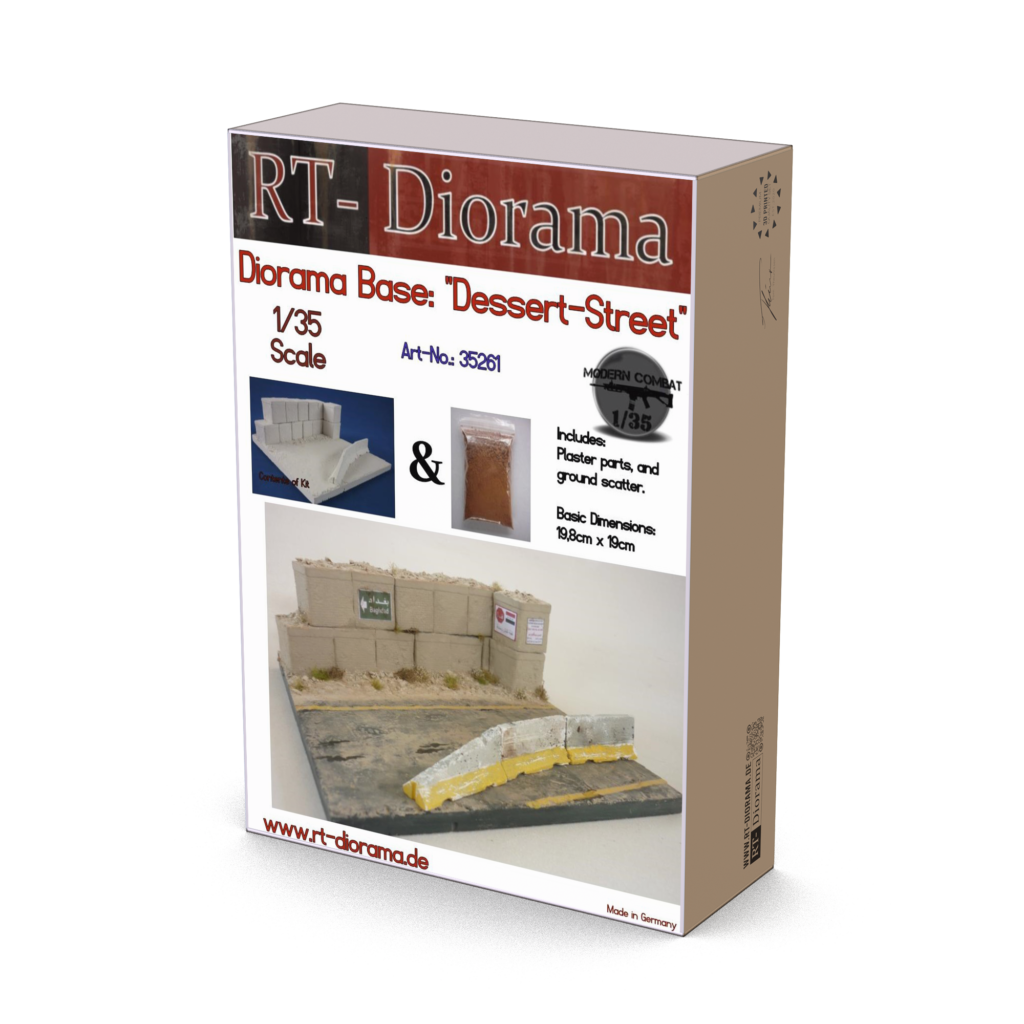 "Desert Street" [Diorama Base] – product image