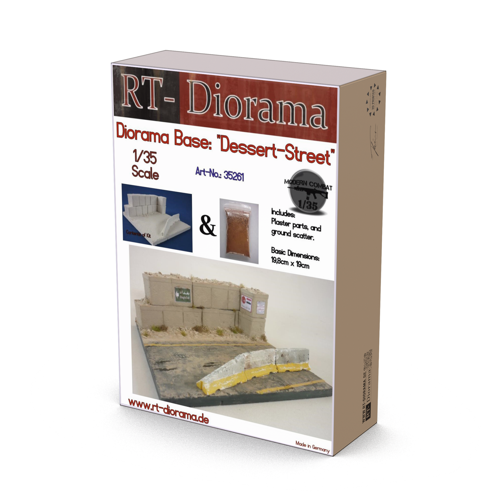 "Desert Street" [Diorama Base] – product image