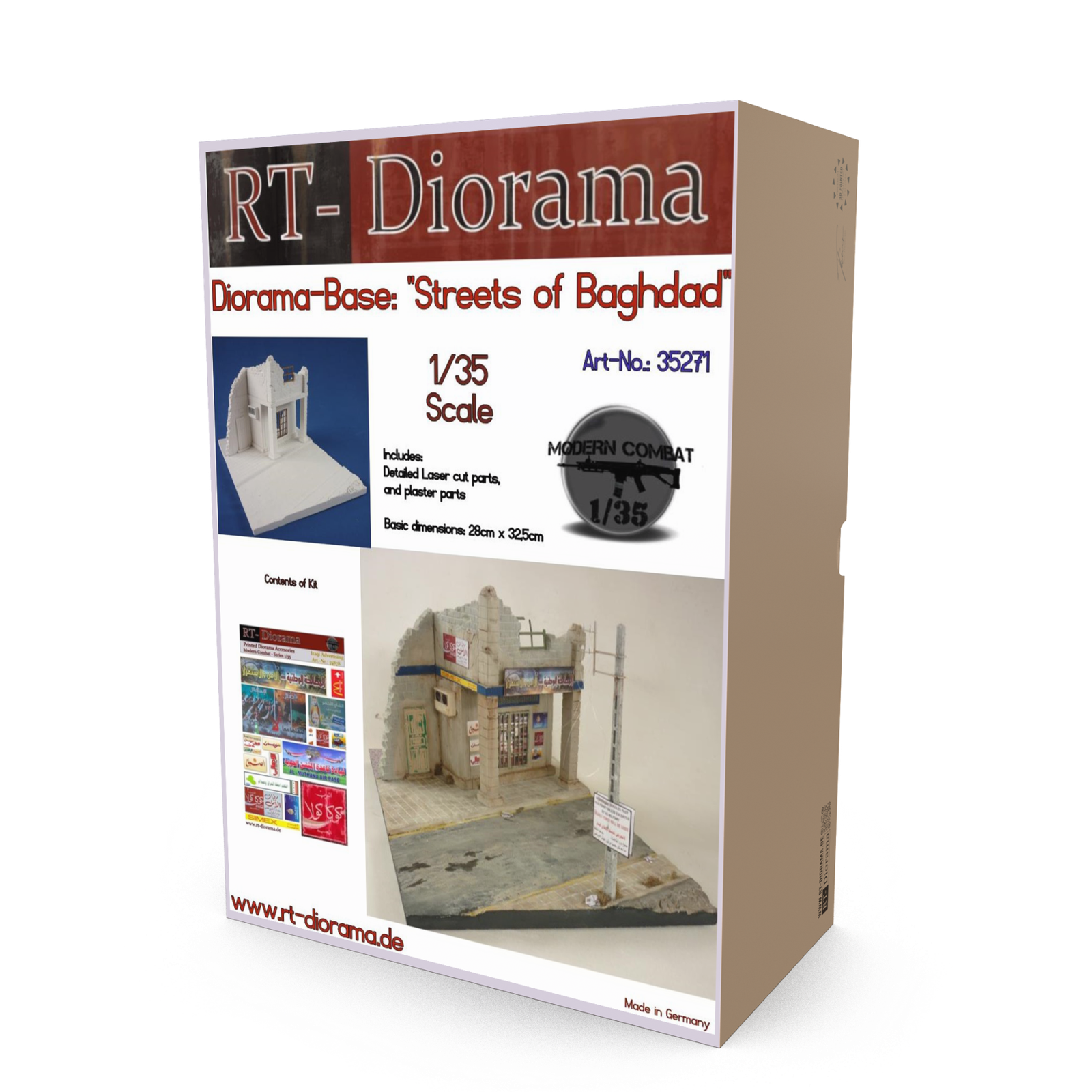 "Streets of Baghdad" [Diorama Base] – product image