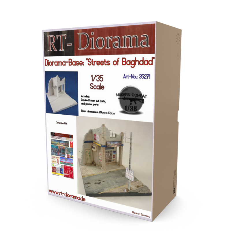"Streets of Baghdad" [Diorama Base] – product image
