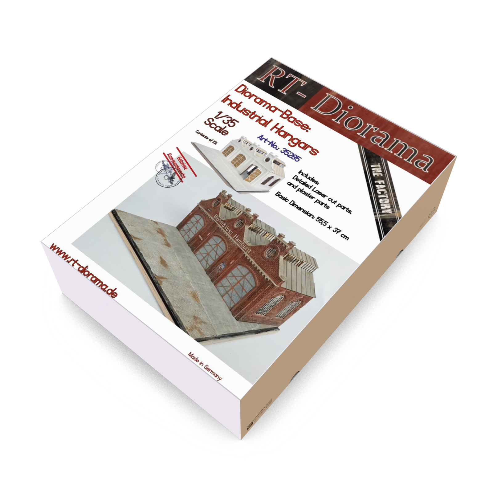 Industrial Hangars [Diorama Base] – product image