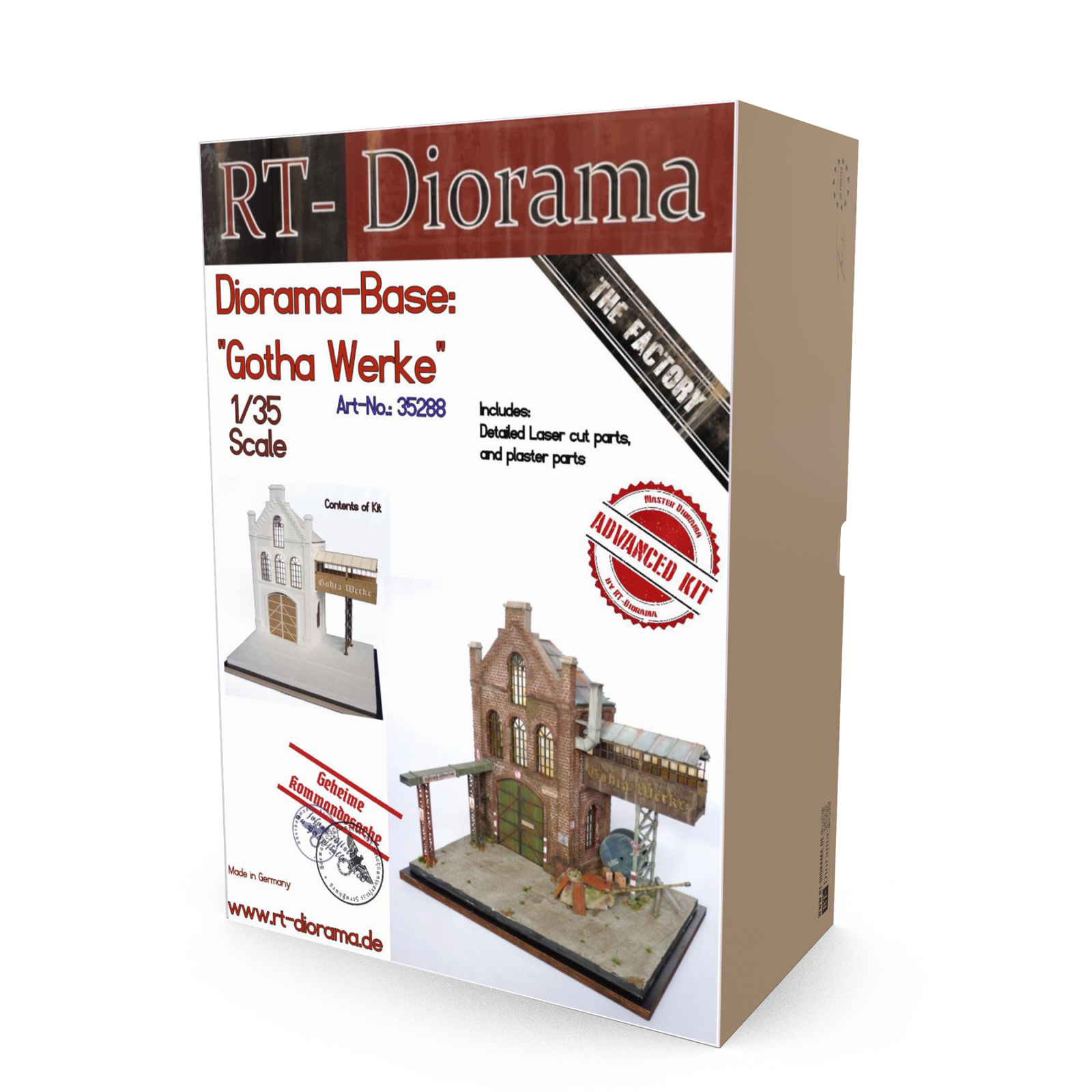 "Gotha Werke" [Diorama Base] – product image