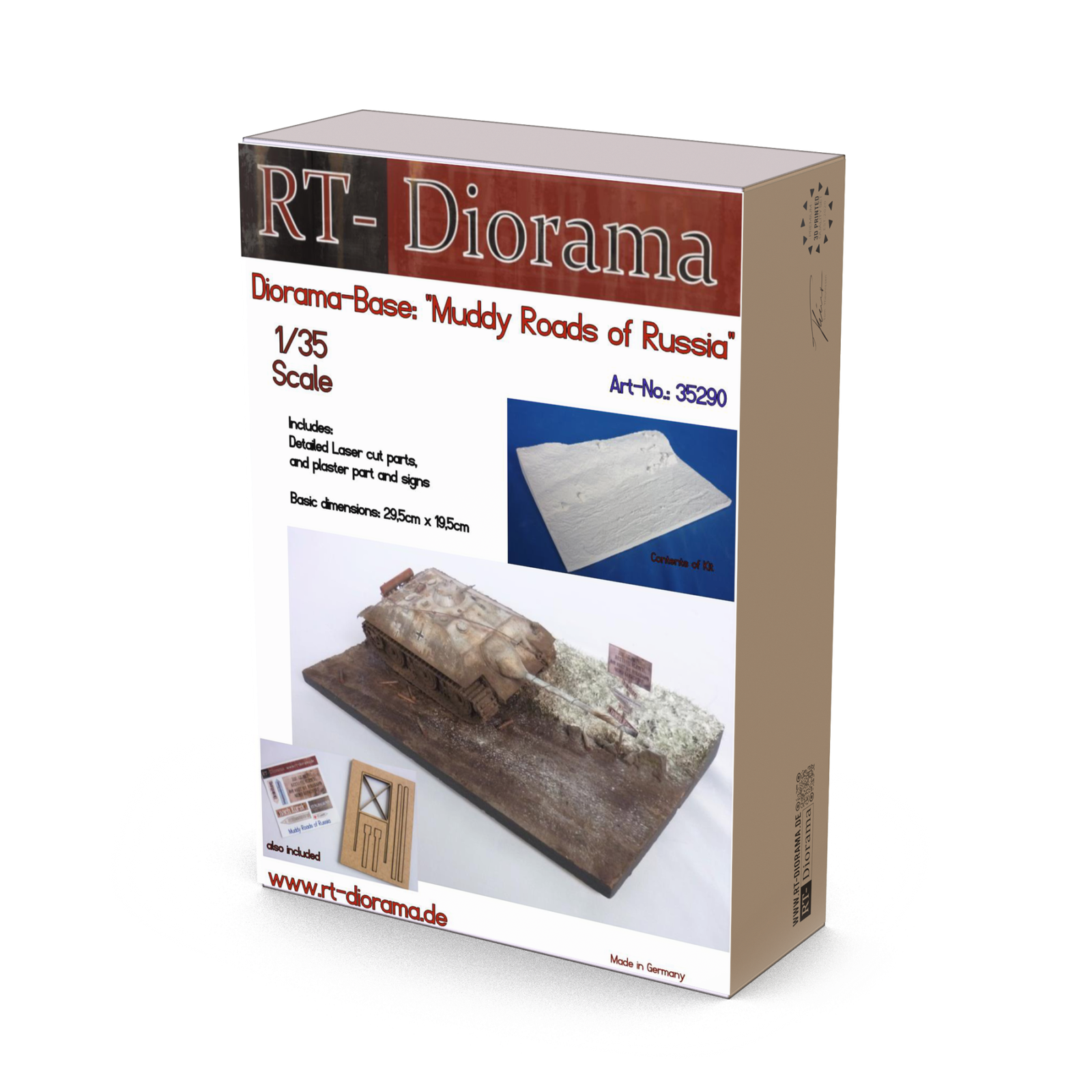 "Muddy Roads of Russia" [Diorama Base] – product image