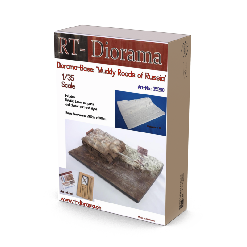 "Muddy Roads of Russia" [Diorama Base] – product image