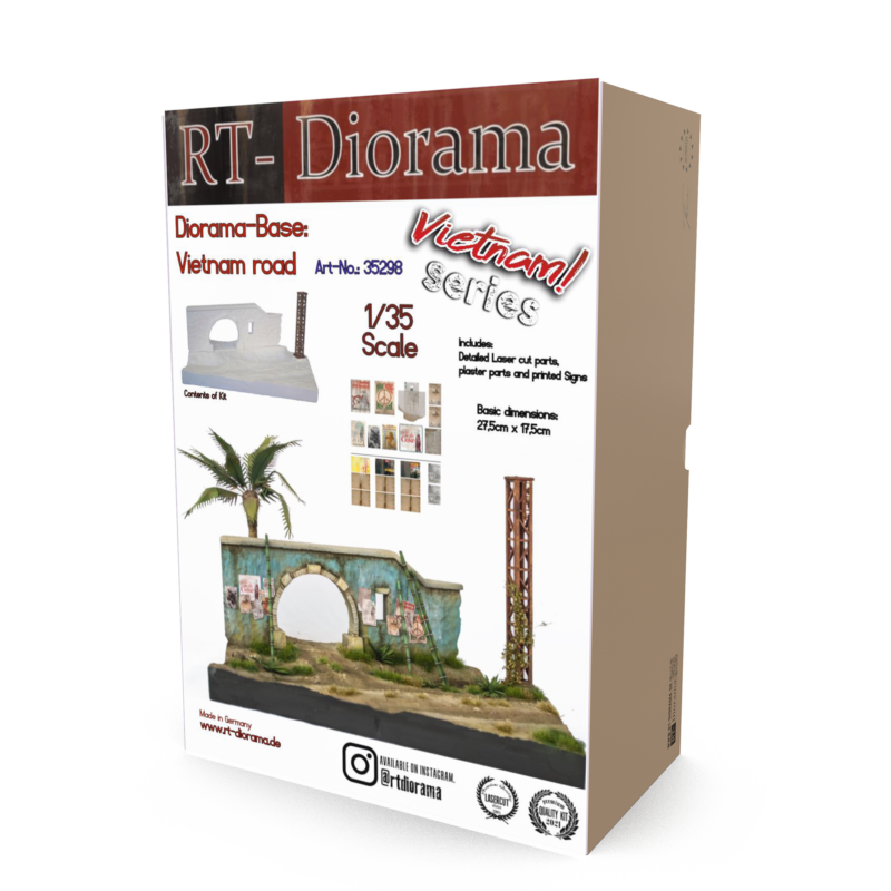 Vietnam Road [Diorama Base] – product image