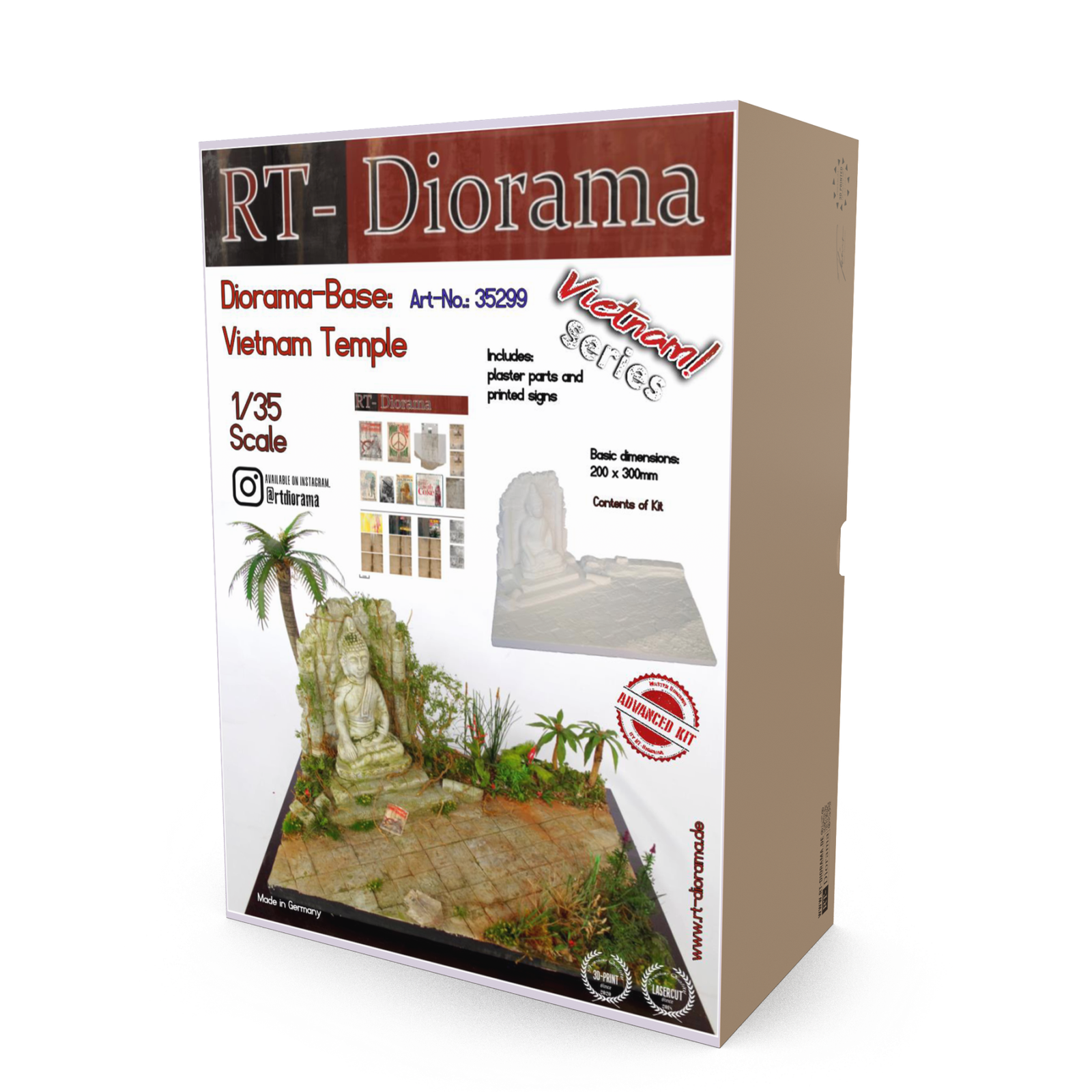 Vietnam Temple [Diorama Base] – product image
