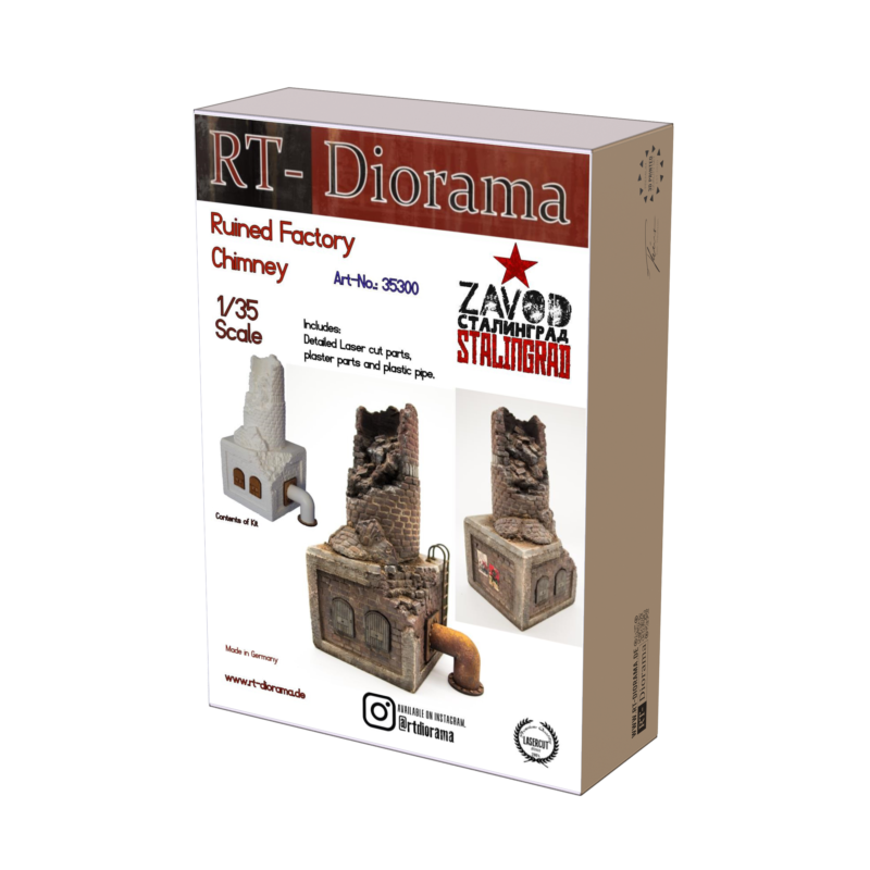Ruined Factory Chimney – product image