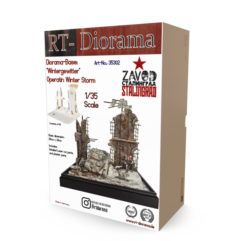 "Wintergewitter" [Diorama Base] – product image