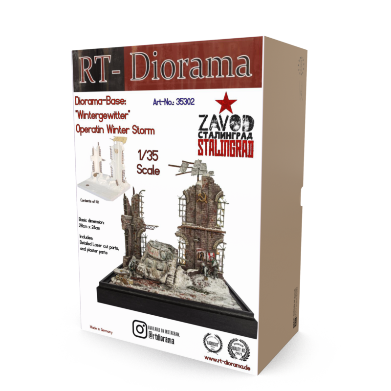 "Wintergewitter" [Diorama Base] – product image