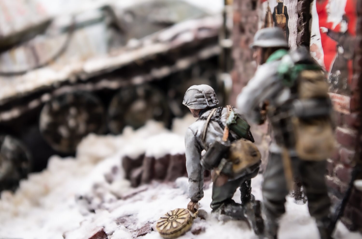 "Wintergewitter" [Diorama Base] – product image