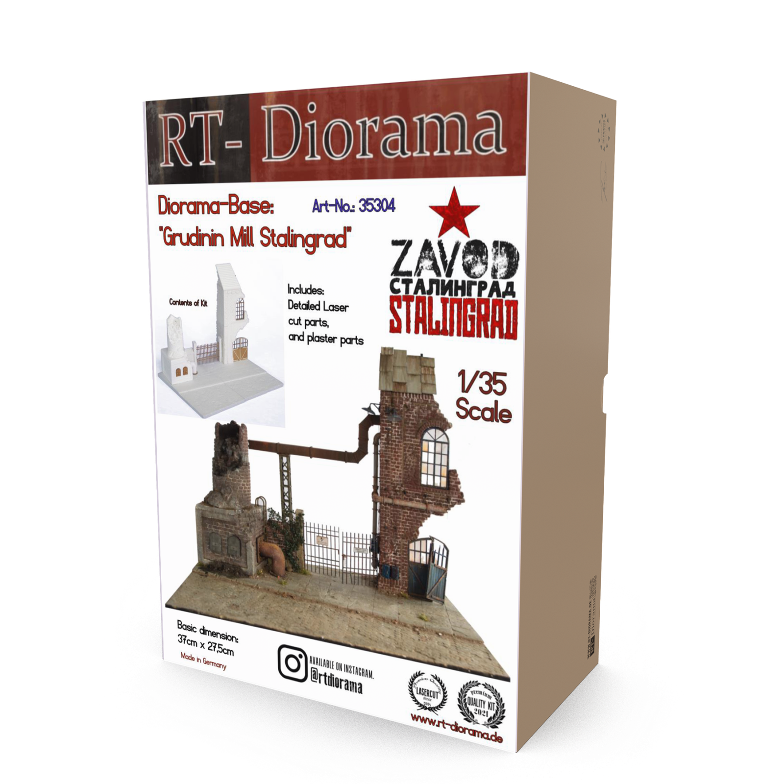 Grudinin Mill Stalingrad [Diorama Base] – product image