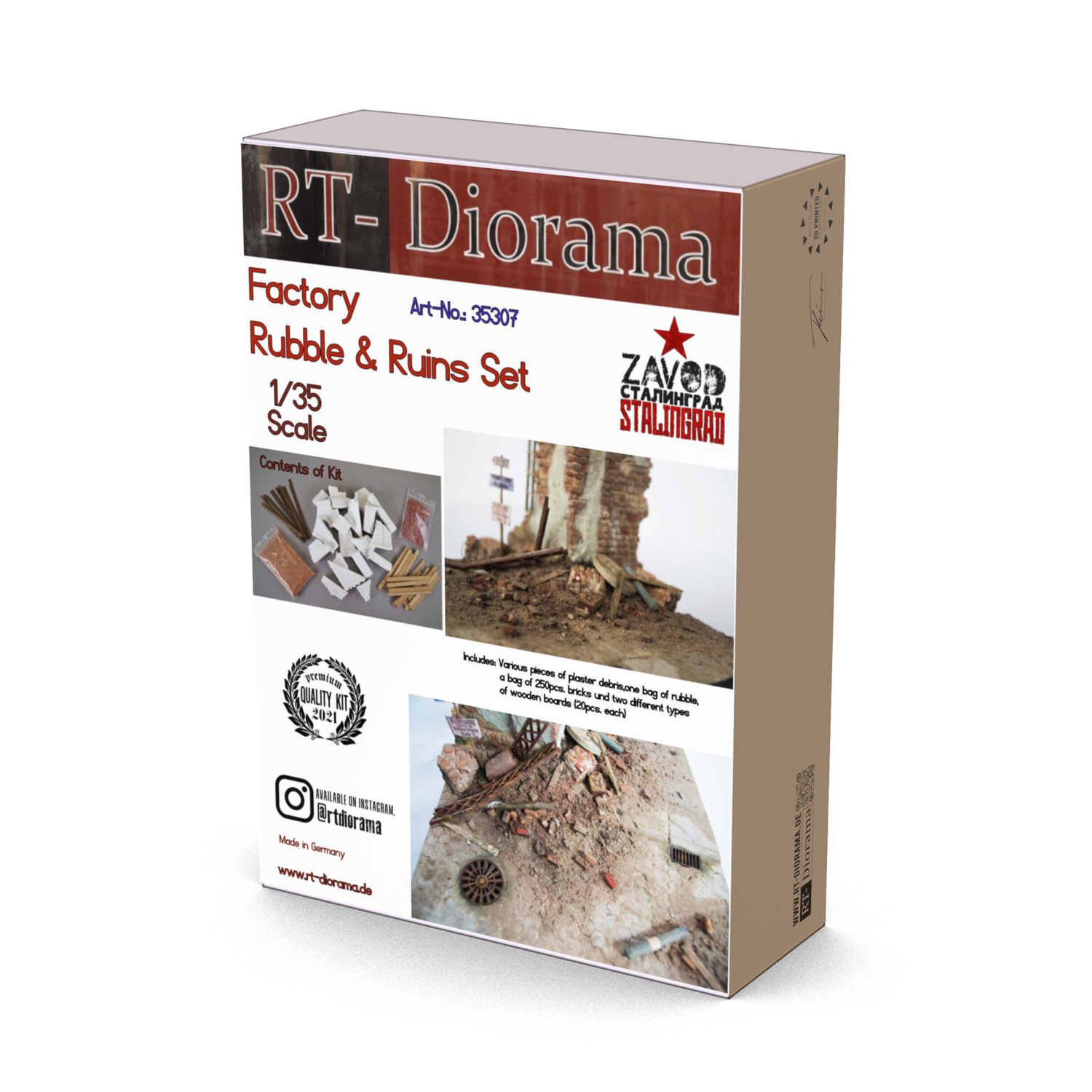 Factory Rubble & Ruins Set – product image