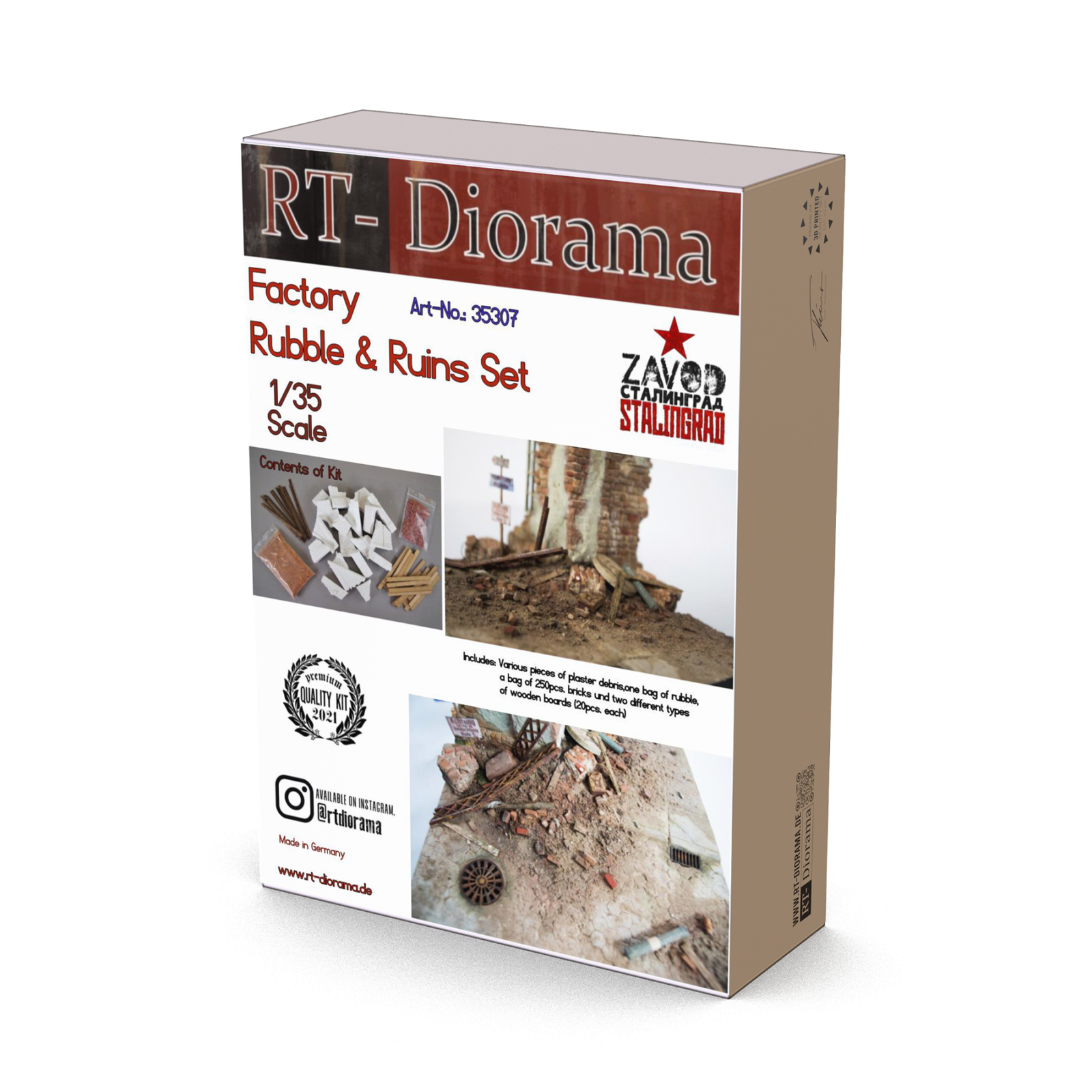 Factory Rubble & Ruins Set – product image