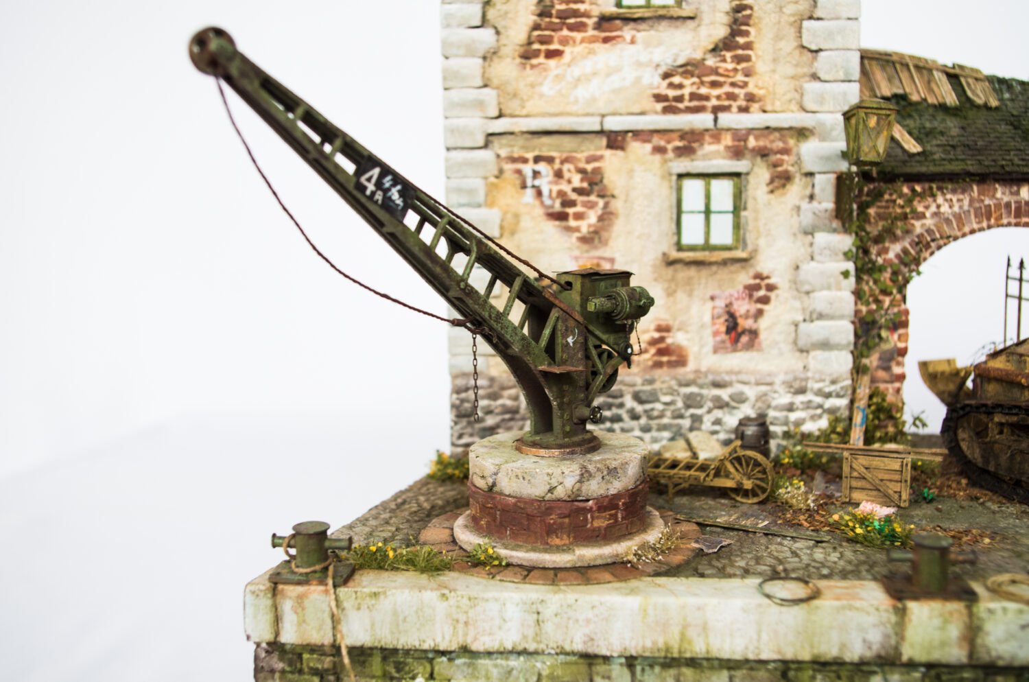 Marne River Port [Diorama Base] – product image