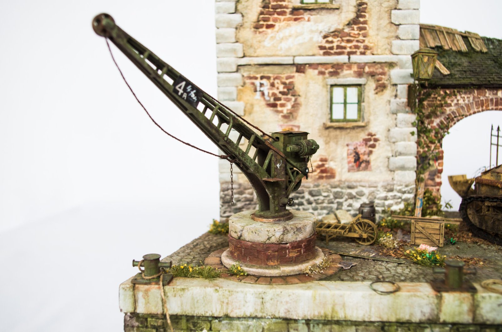 Marne River Port [Diorama Base] – product image